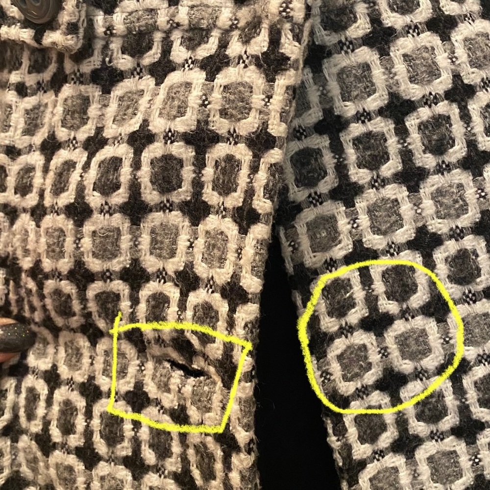🔴NotForSale🔴Voice Polyester Wool Blend Spring Jacket Coat - Picture 15 of 15